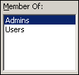 Showing the Member of List