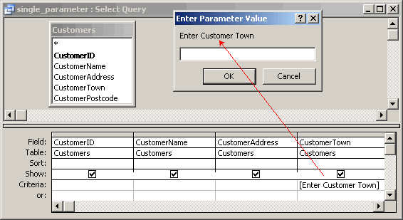 Catatan Kecilku Rian Parameter Query Microsoft Access